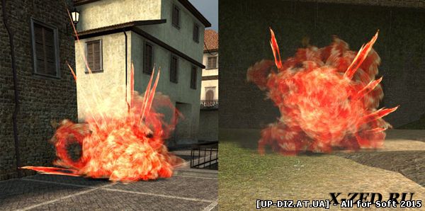 Взрыв гранаты Explosion Effects