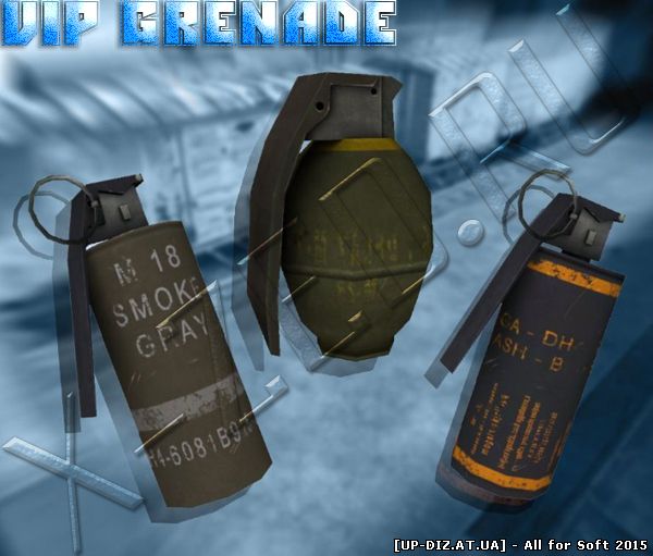 Vip grenades/Плагин для вип и игроков сервера css