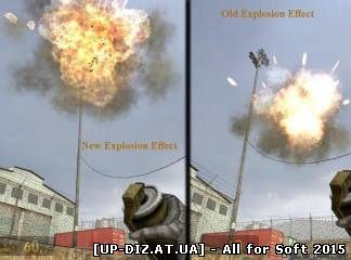 Взрыв realistick explosion effect