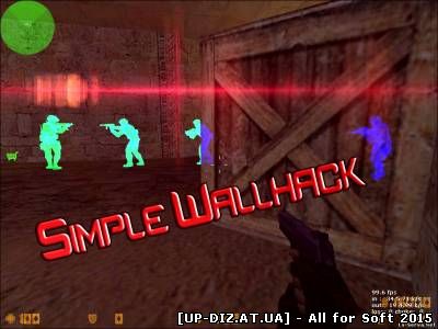 Новый чит Simple Wallhack 2014 для CS 1.6