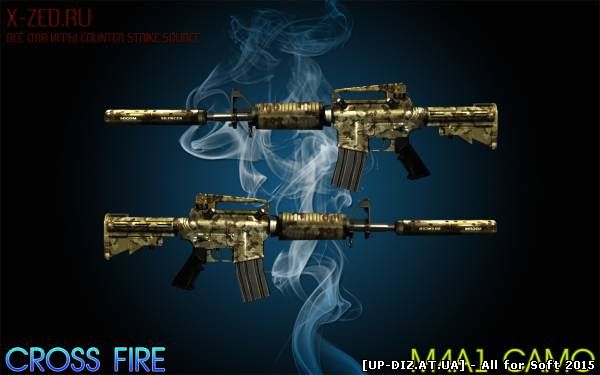 Cross Fire m4a1 camo для css